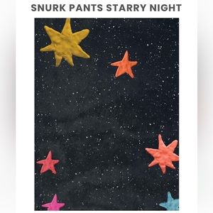 NWT Space Cookies Pants Starry Night by Snurk Amsterdam Kids EU Size 104 3-4 Yrs